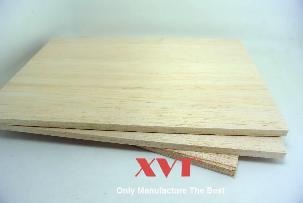 

XVT DIY Table Tennis Blade Wood Core/ Center wood core Balsa Wood Board model airplane Board 280mm*175mm 5pcs/lot