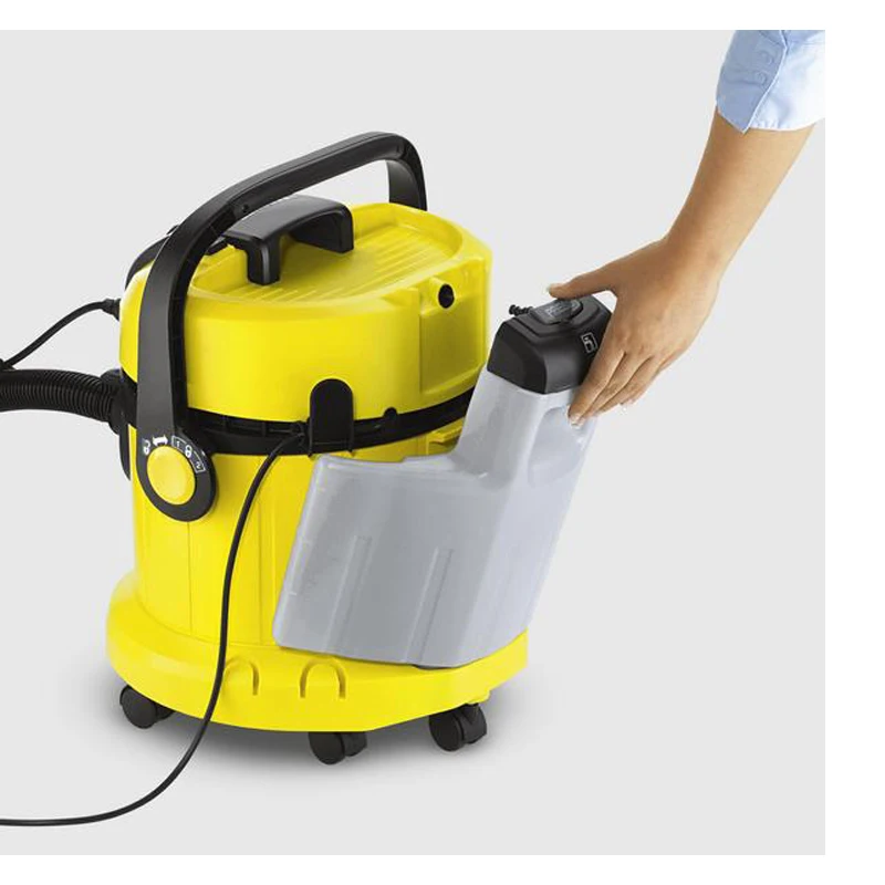 Моющий пылесос KARCHER SE 4002 (Мощность 1400 Вт, ёмкость для чистой воды - 4 л, для грязной - 4 л; длина кабеля 7.5 м, функция выдува, функция сбора жидкости)
