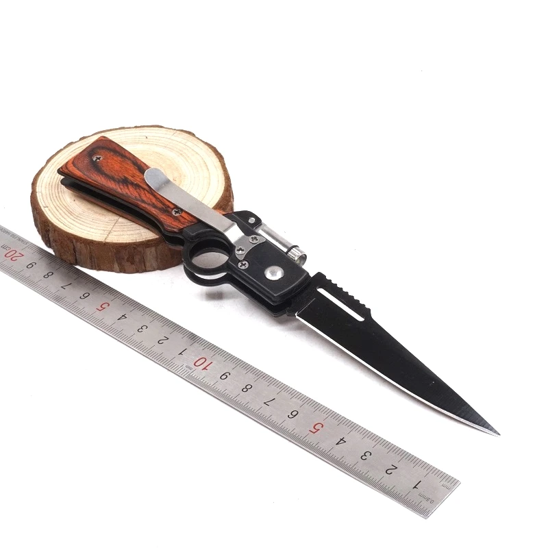

Folding Knife Pocket Tactical Survival Knife Camping Hunting Knives With LED Light Outdoor Multi EDC Tool