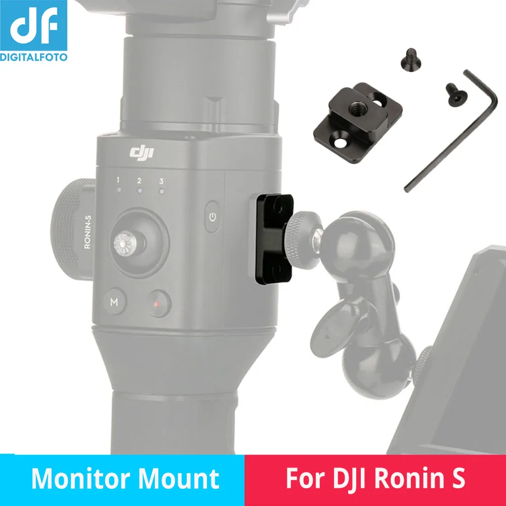 

Gimbal Accessories monitor Mount Mounting plate Replace Mount Threaded Holes Extend Port for DJI Ronin S / SC VS SmallRig
