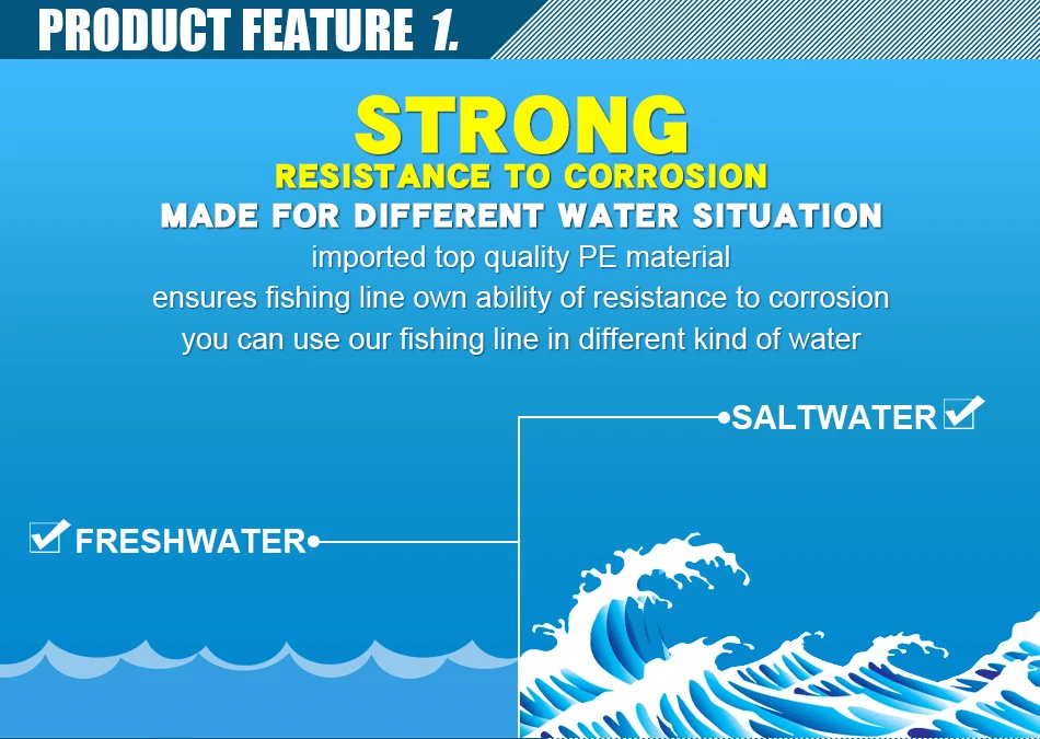 Frwanf 8 Strand Japan Super Strong PE Braided Fishing Line Multifilament Fishing Line 500m Braid Thread Black 8 Braid 6LB -300LB