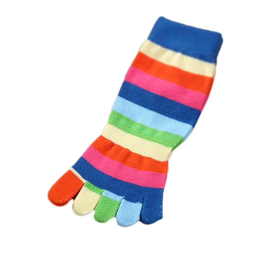 Random Color!! Spring Rainbow Colorful Stripes Children's Warm Cotton ...