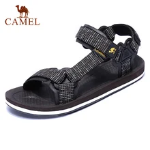 CAMEL/Новинка; повседневные мужские сандалии; летняя уличная пляжная Мужская Спортивная модная крутая Нескользящая Водонепроницаемая мужская обувь на плоской подошве; парная обувь