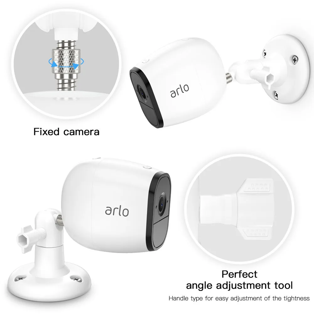 Настенный держатель для Wyze Cam Pan/Arlo Pro 2/Pro/HD/Ultra/Arlo GO Крытый Открытый безопасности камеры наблюдения монтажные кронштейны