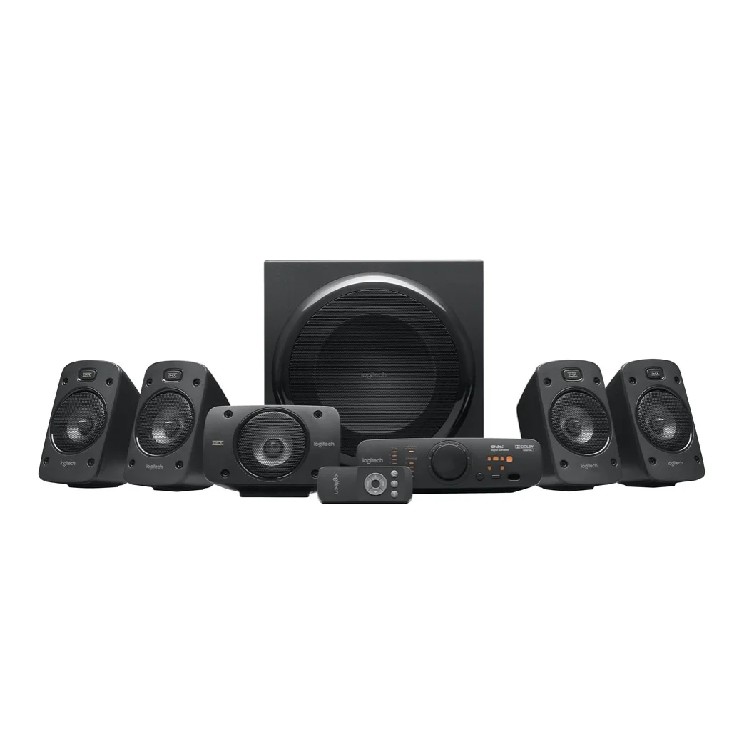 

Logitech Z906 5.1 Surround Sound Speaker System THX Dolby Digital