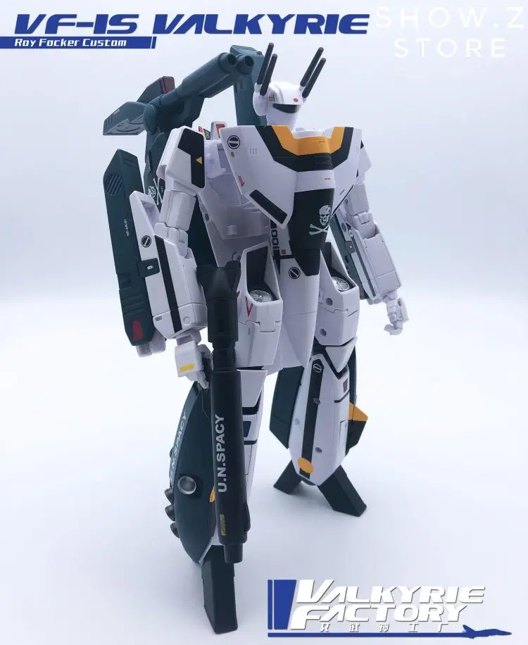 [Show. Z Store] Valkyrie Factory VF 1/60 1S VF1S Macross Roy Fokker специальная версия полностью окрашенная
