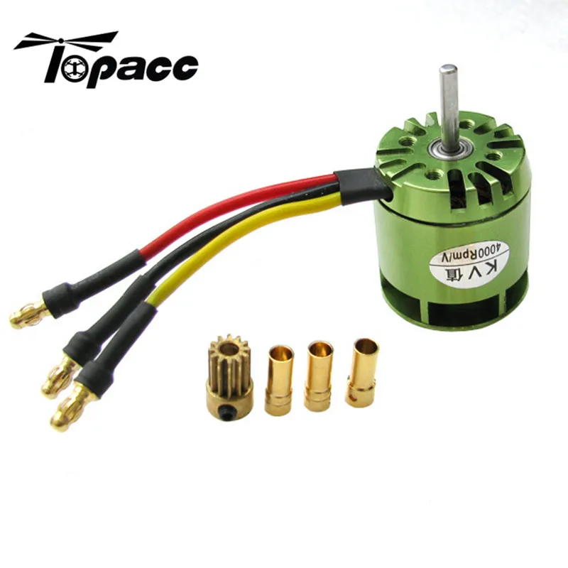 

Hot New KV4000 Outrunner Brushless Motor For Trex 450 RC Helicopter Green