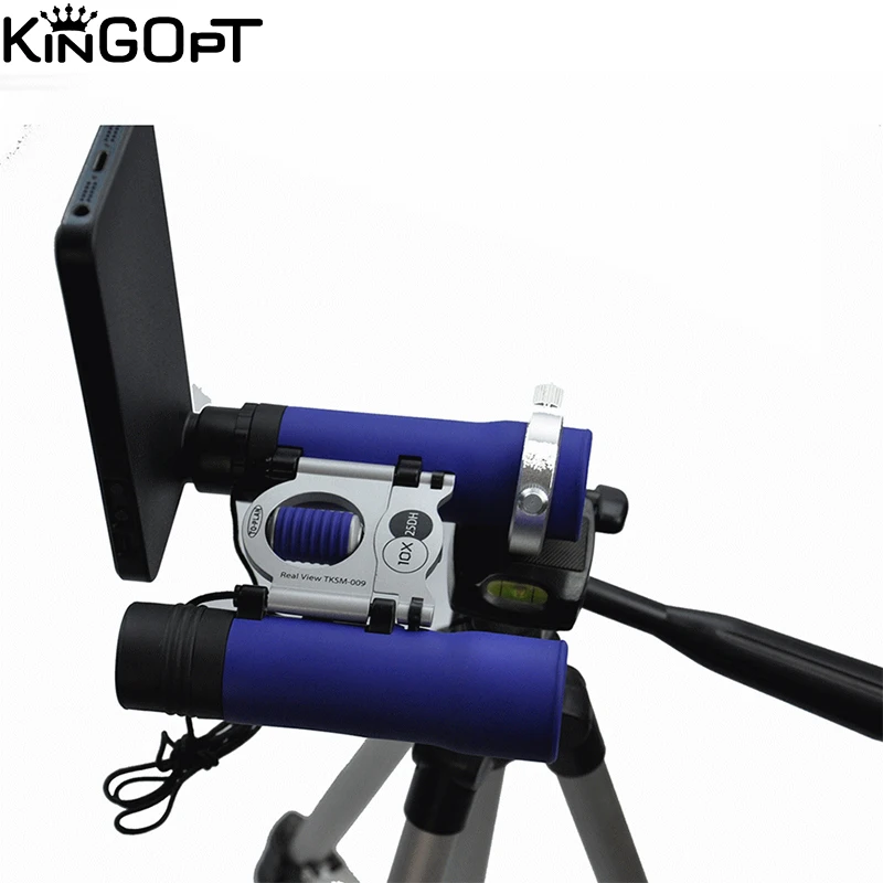 

KINGOPT Wide angle 10x25 Compact Mobile Binoculars Telescope for Hunting and Traveling with clip