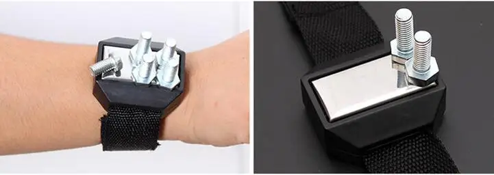 poliester pulseira magnetica com imas fortes saco 01