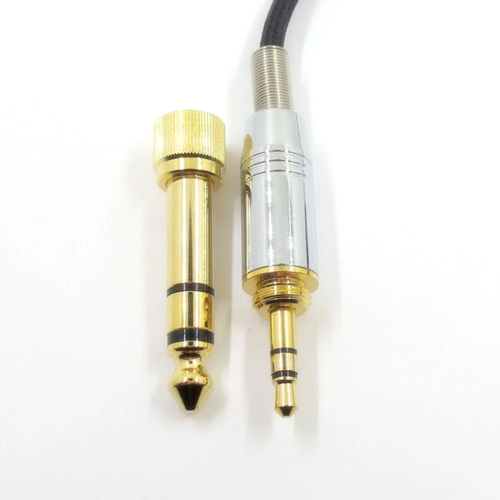 ZSFS Replacement Silver plated Cable line For ATH M50x ATH M40x DJ HD598 HD595 HD518 hd579 Headphones Stereo Bass Audio Cables