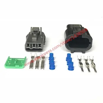 

10 Sets 7123-7730-40 7222-7730-40 3 Pin Automobile Connector RX7 13B MAP WRX Vehicle Speed Sensor Connector PB015-03850
