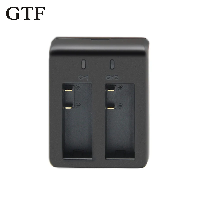

GTF Digital camera dual-charge battery charger SJ4000 sports camera battery seat USB charge Dual Battery Charger