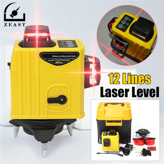 Best Offers Laser Level 12 Lines 3DLaser Points Level Tilt Function 360 Rotary Self Lleveling Outdoor Corss Line Lazer Tools Measurement Best Offers Laser Level 12 Lines 3DLaser Points Level Tilt Function 360 Rotary Self Lleveling Outdoor Corss Line Lazer Tools Measurement