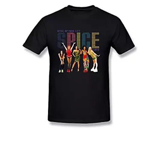 Awesome Рубашки Мужские Рождество O-образным Вырезом Spice Girls Оживить Вашу Жизнь С