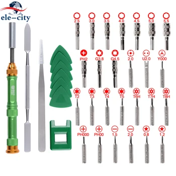 

37-In-1 Mini multi Precision Screwdriver Set Tweezer Flexible Repairing Tools Kit Bst-8929 cellphone Hand tools set for xiaomi