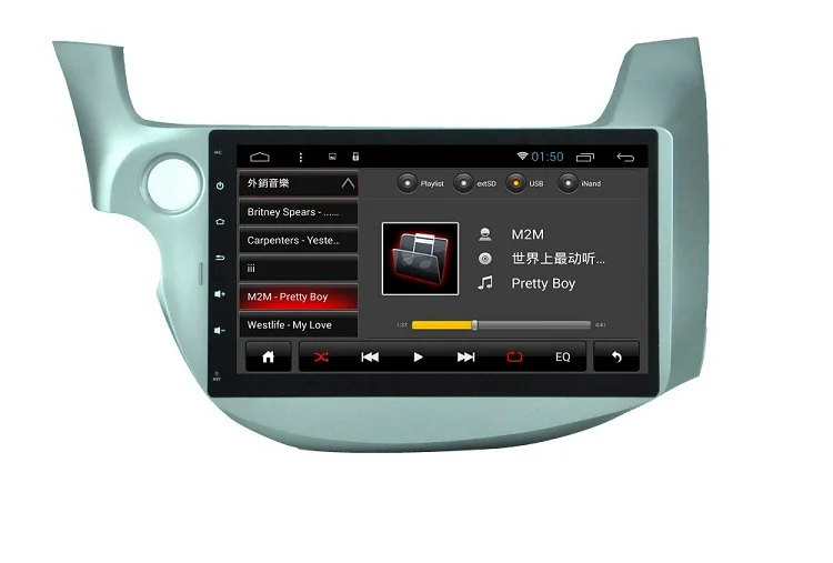 Perfect Asvegen 10.1"Quad core car radio gps navigatio car radio gps navigation for Honda Fit Old android 7.1 car multimedia player 4