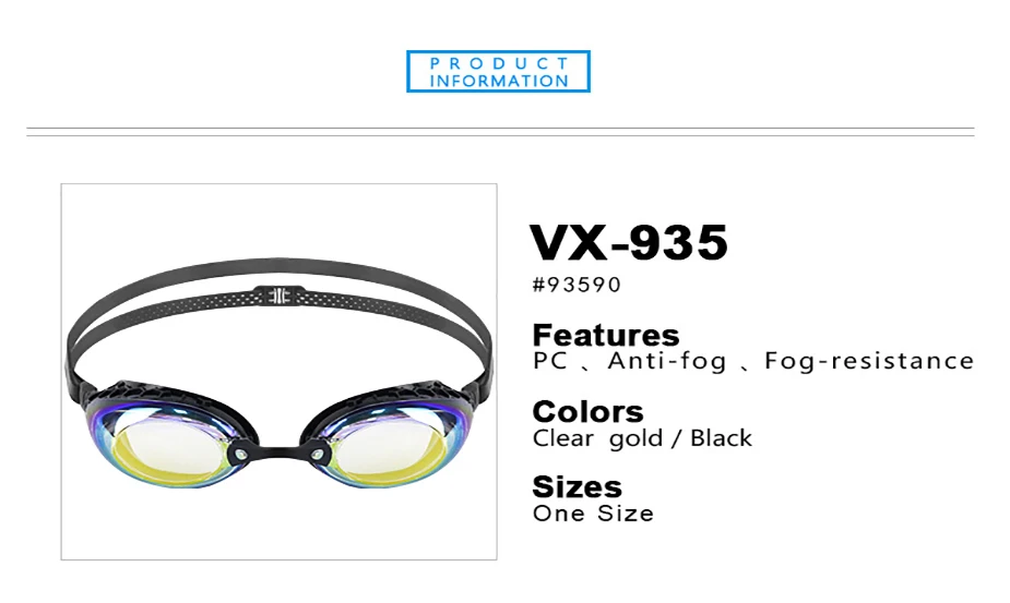 LANE4 iexel производительность плавательные очки-корректирующие линзы, анти-туман УФ-защита для взрослых мужчин женщин VX-935