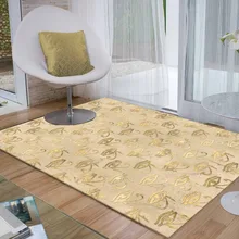 Else, коричневый пол, Золотой глаз, этнический Египетский дизайн, 3d принт, не скользит, микрофибра, для гостиной, декоративный, современный, моющийся коврик