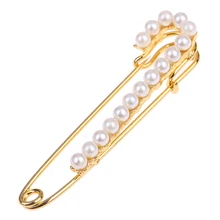 lureme New Pins Safety Pin Brooch Jewelry Fashion Luxury Pearl Girl Brooches For women Scarves Corsage Sweater Collar (br000012)