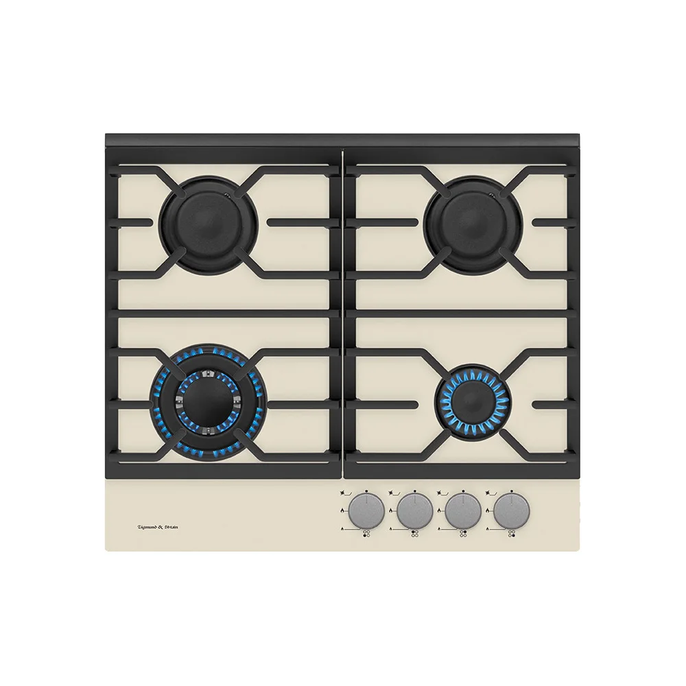 Газовая варочная поверхность Zigmund& Shtain MN 135.61 I - Цвет: Белый