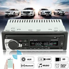 24 В автомобиля Радио Bluetooth Авто Аудиомагнитолы автомобильные стерео проигрыватель Поддержка телефон AUX-IN MP3 FM USB 1 DIN Дистанционное управление в тире