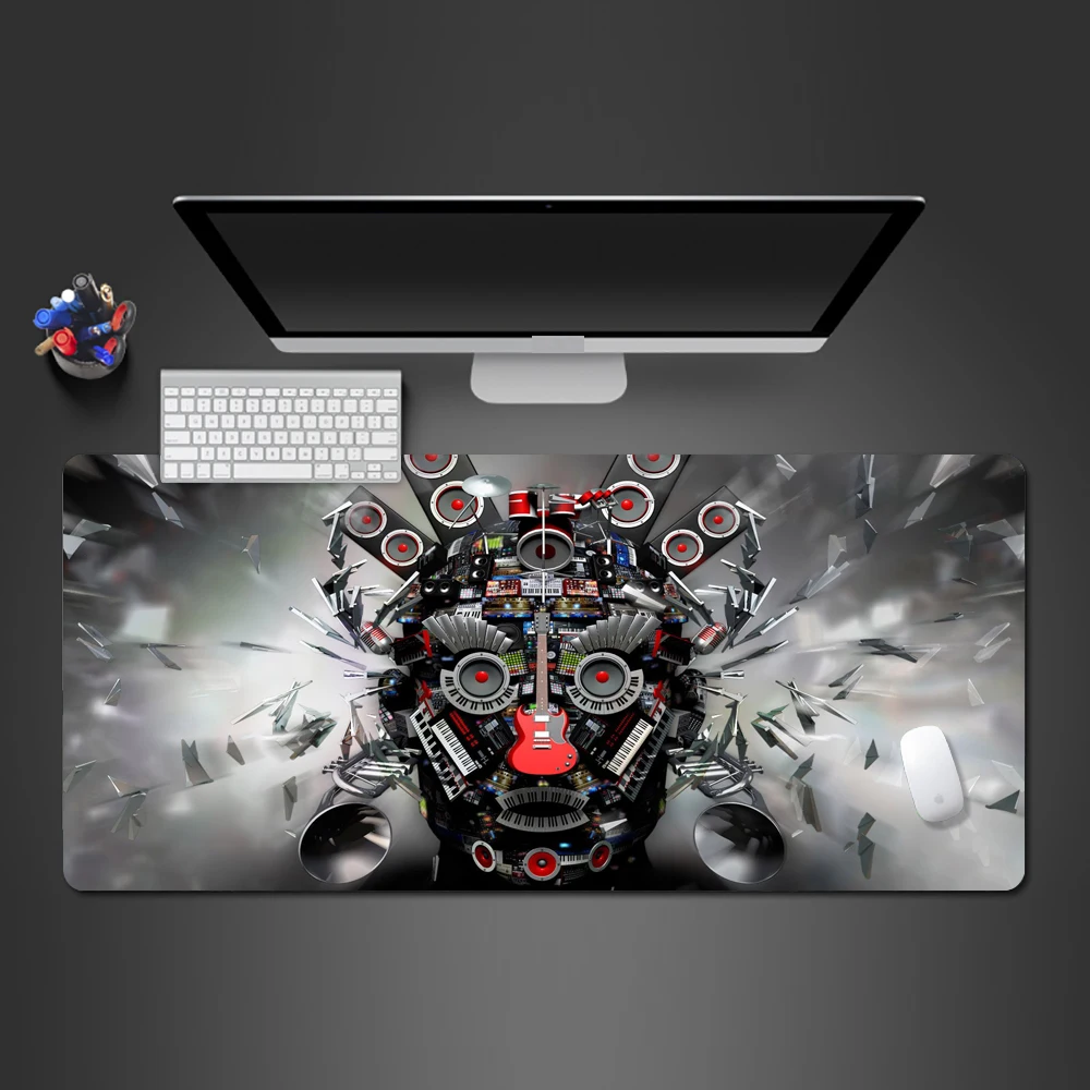 

Creative Abstract Art Mouse Pad High Quality Gamers Large Game Pads Home Computer Keyboard Mousepad Rubber Gaming Mouse Pad