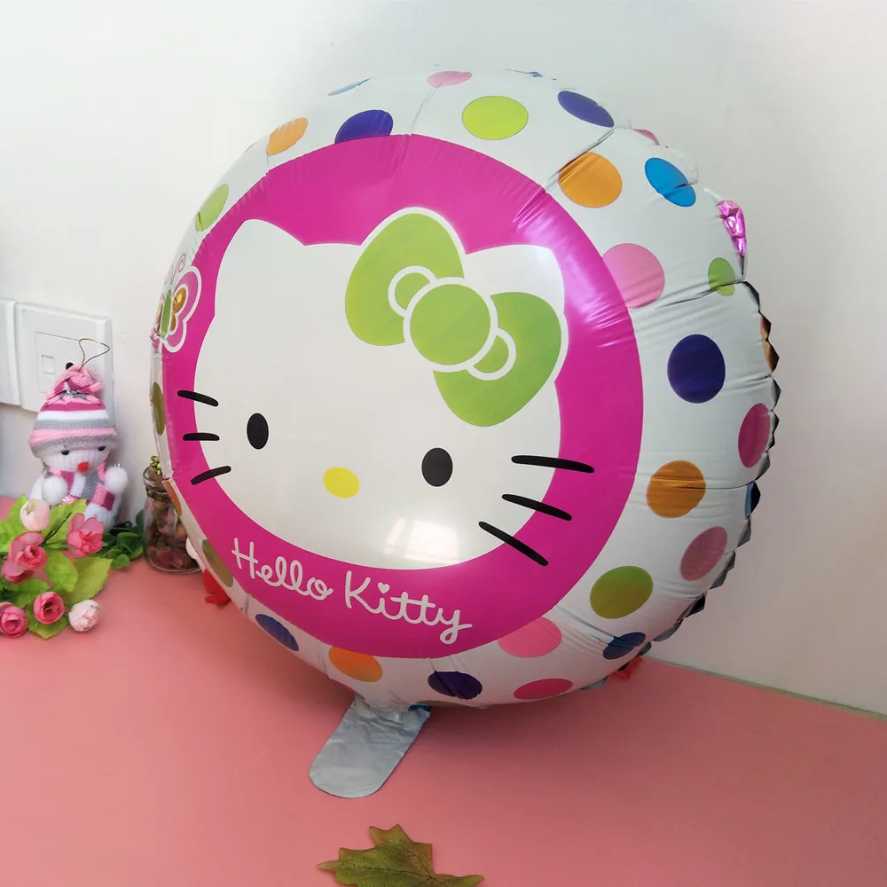 XXYYZZ KT Кошка Фольгированные Шары новогодний декор 2 видов Ballon 18 дюймов тема День