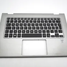 Для DELL 13 7347 7348 Palmrest верхняя крышка с клавиатурой 0X5PJ9 X5PJ9