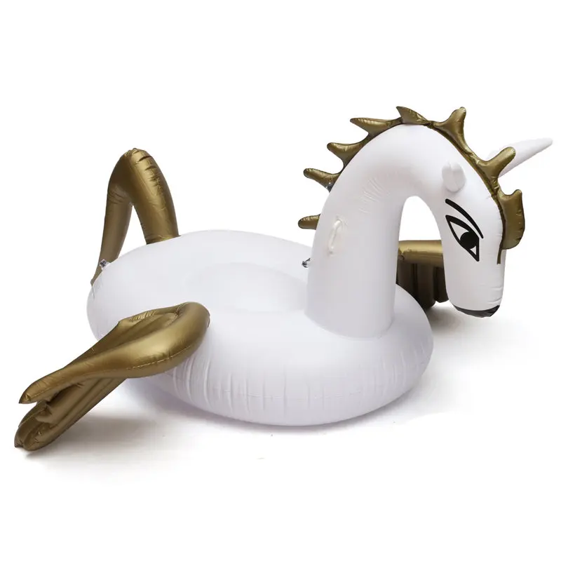 

Hot Inflatable Flamingo Swimming Float Pool Float Horse for Adult Tube Raft Kid Swimming Ring Summer Water Toys
