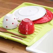 Слива раковина хранения поддонов пластиковые блюдо стеллажи Кухня и дренаж лоток стойки многофункциональный корзина утечка Кухня Пот Пан