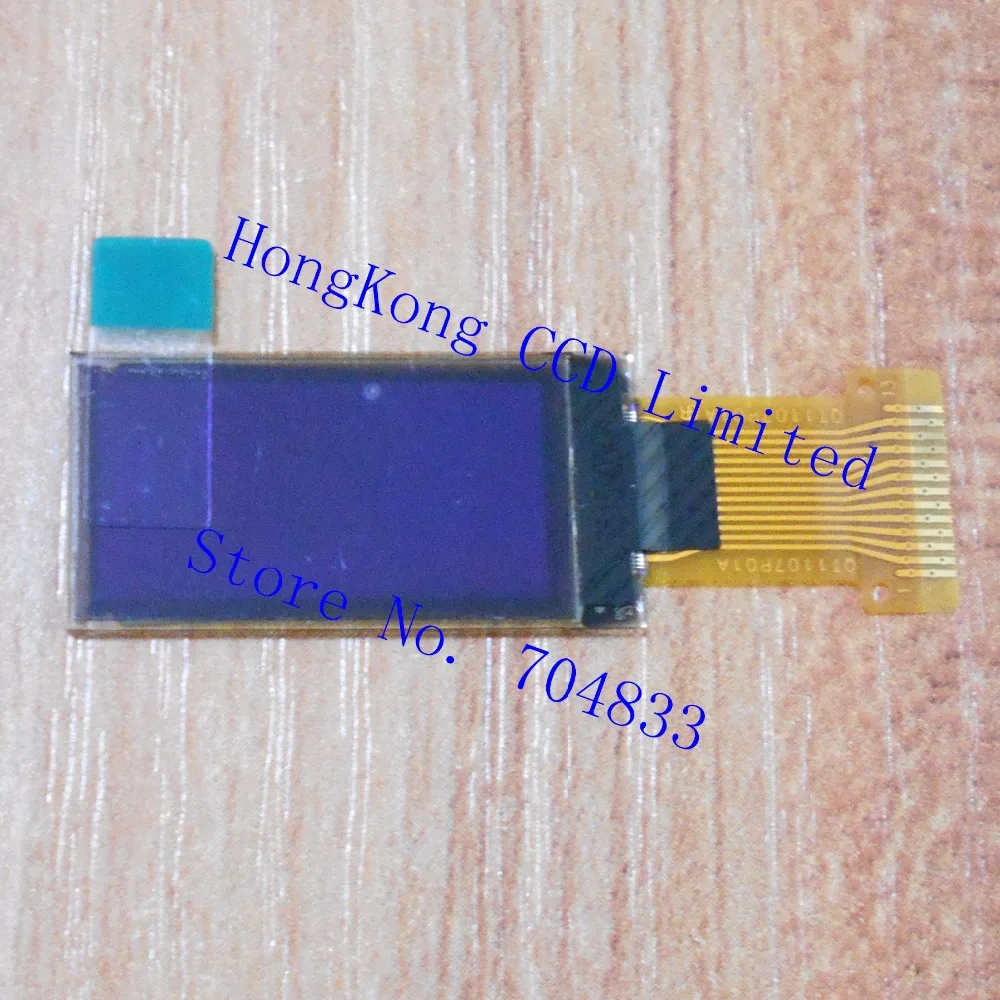 

0.96 inch white OLED display 13pin 64*128 SH1107 SPI / IIC interface QT1107P01A