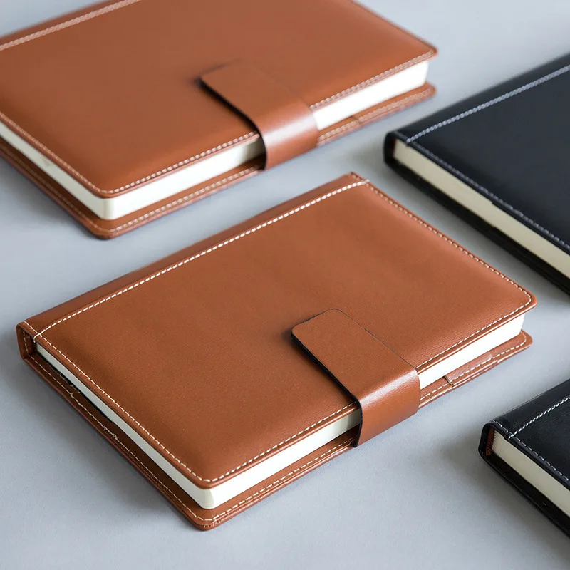 

MUJI STYLE Notebook PU Leather Note Book Paper Diary Journal Office School Travelers Gift A5 Wholesale drop shipping