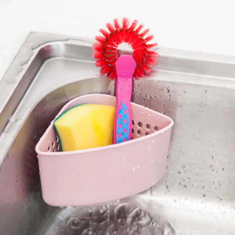 

Sponge Dish Cloths Rack shelves Portable Home Kitchen Hanging Bag Basket Storage Tools Sink Holder Storage rack