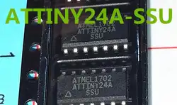 100% новый Бесплатная доставка ATtiny24A-SSU ATTINY24A sop14 новый в наличии Бесплатная доставка