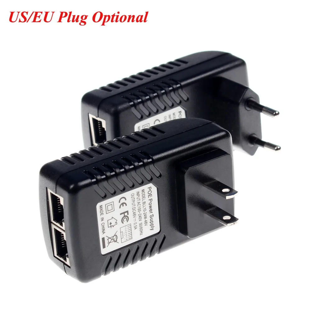 High Quality Ethernet Poe Injector 8023Af Power Adapter For Ip Camera Us Eu Uk Au Plug Dc48V 05A Compatible With Ieee8023Af huismerk kopen in de aanbieding High Quality Ethernet Poe Injector 8023Af Power Adapter For Ip Camera Us Eu Uk Au Plug Dc48V 05A Compatible With Ieee8023Af huismerk kopen in de aanbieding