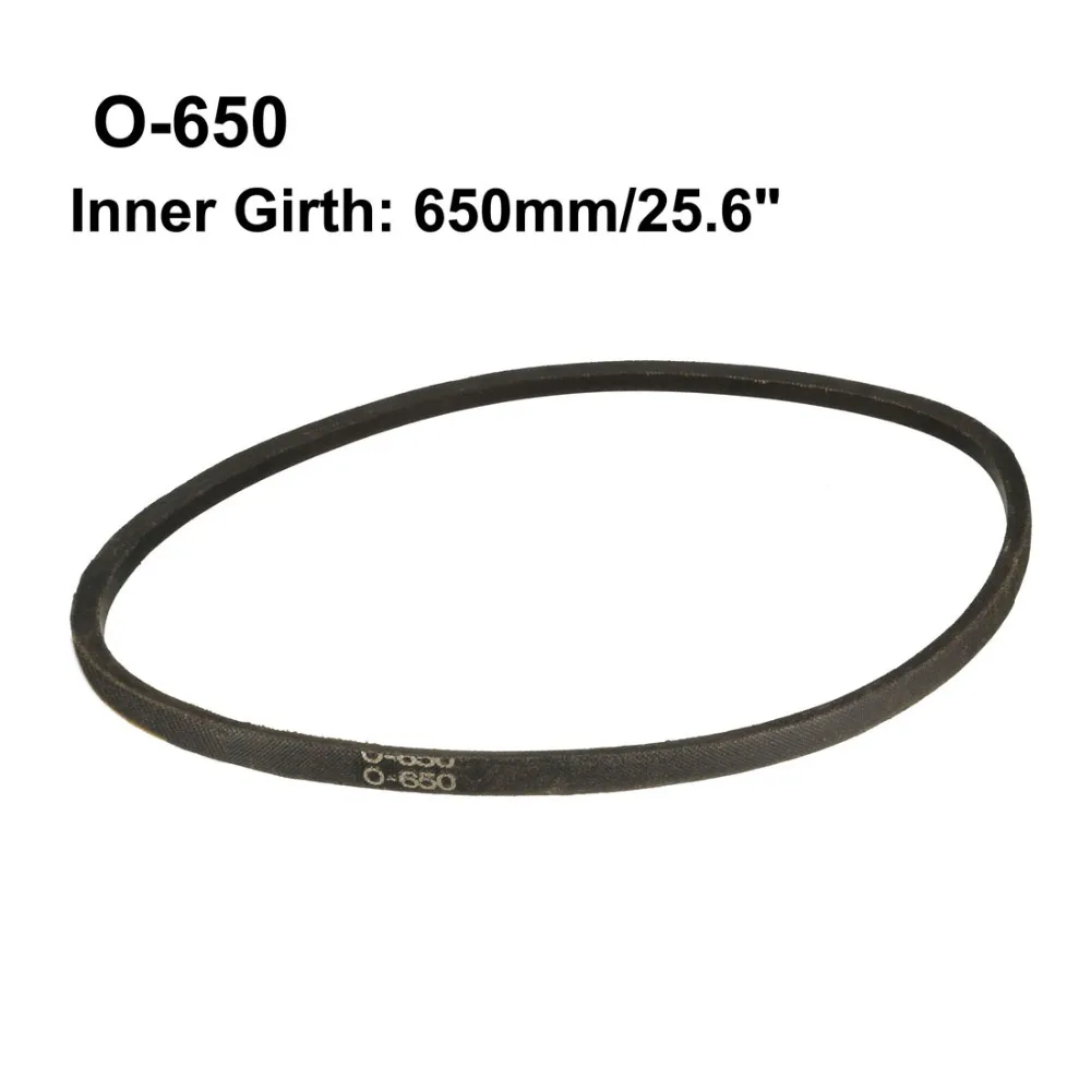 Uxcell 10x6mm Inner Girth 475mm 750mm 650mm 428mm 500mm Rubber Transmission Belt Washing Machine Drive V Belt Replacement 5Sizes rubber belt transmission drive belt
