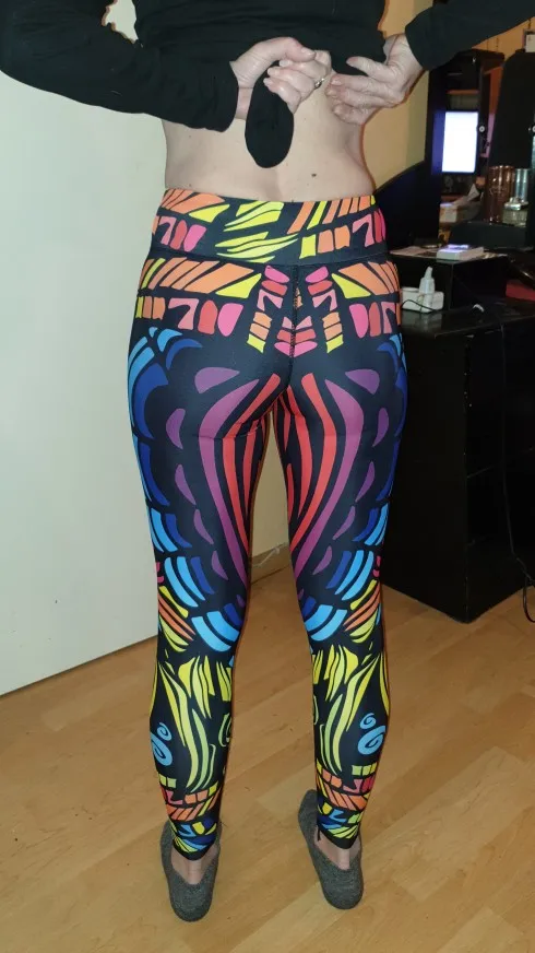 Workout Pants Women | Unique Printed Fitness Leggings • Brawny Line