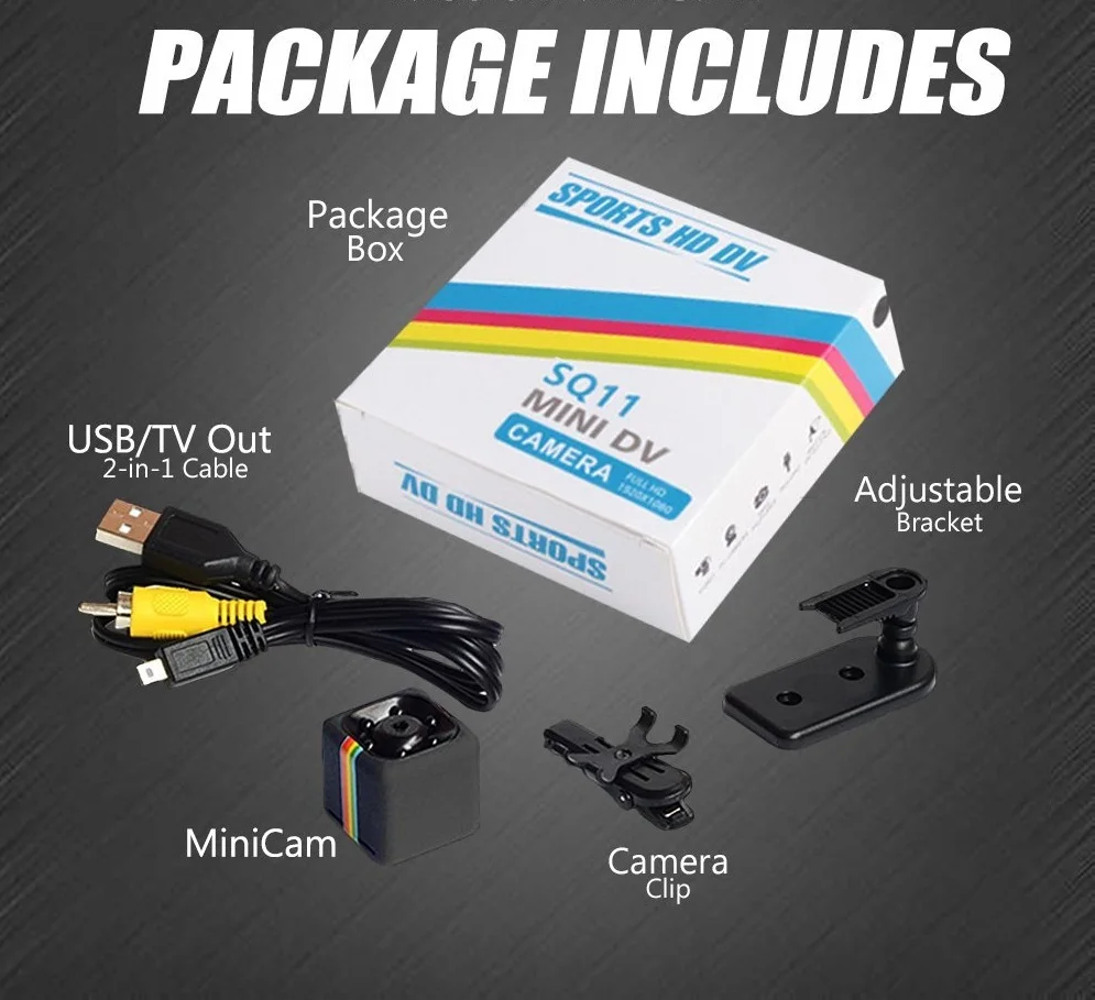SQ11 camera package