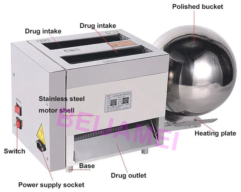 BEIJAMEI круглая машина для китайской медицины, автоматическая машина для изготовления круглых таблеток, машина для прессования, коммерческий производитель таблеток