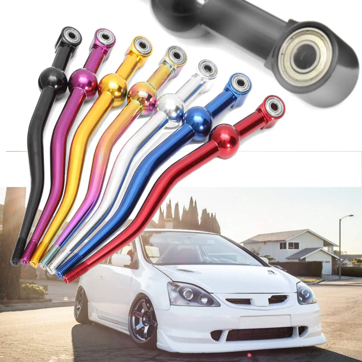 Racing Dual Bend Curve Short Throw Quick Shifter For Honda For Civic EG