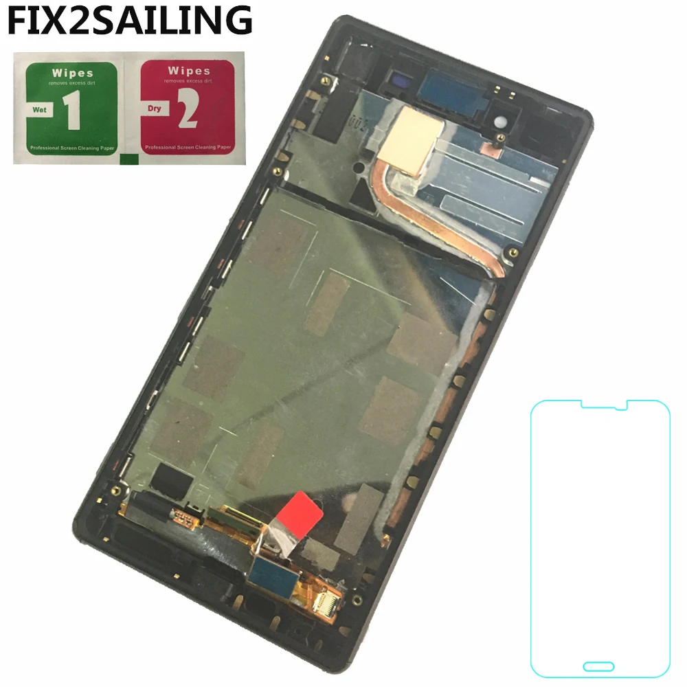 

Double Sim For Sony Xperia Z4 E6553 E6533 E5663 5.2" 100% Tested LCD Display Touch Screen Digitizer Assembly Replacement Frame
