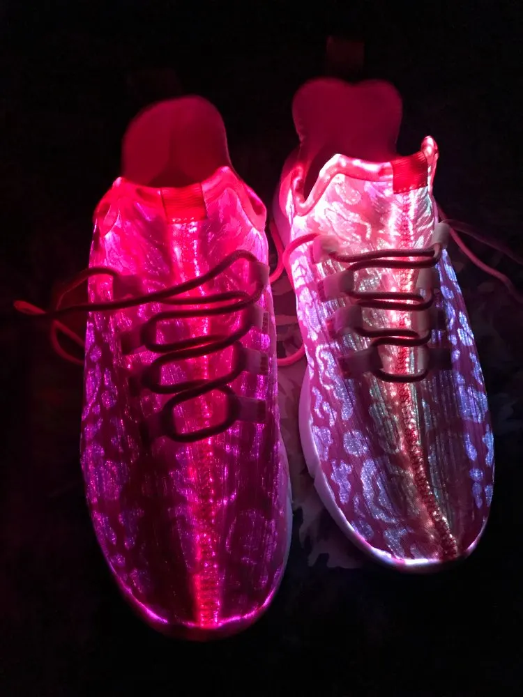 LED Shoes Fiber Optic Light Up Sneakers Life Changing Products