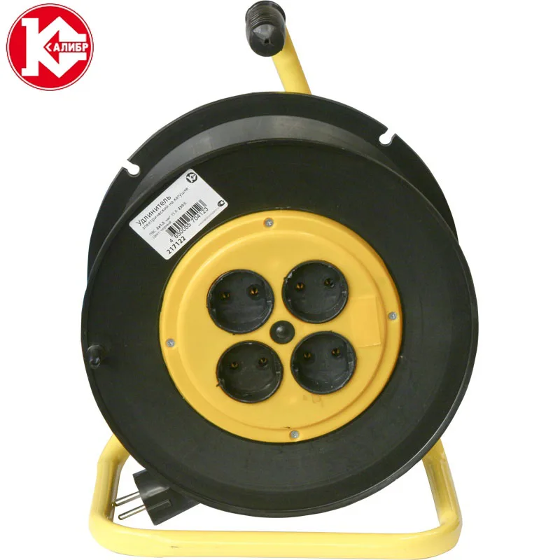 Kalibr 40 meters (2x1,5) electrical extension wire for lighting connect on the reel, cross-section 2*1,5 Kalibr 40 meters (2x1,5) electrical extension wire for lighting connect on the reel, cross-section 2*1,5