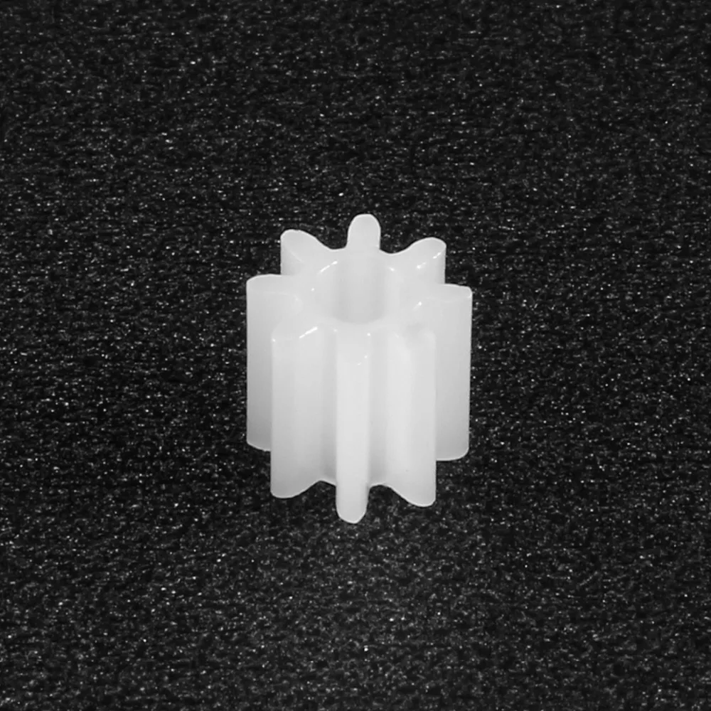 Uxcell 30 unids/lote 082/092/102/142/162/182A de plástico del engranaje del eje de juguete Accesorios 8/9/10/14/16/18 dientes para el Motor de Robot de coche DIY