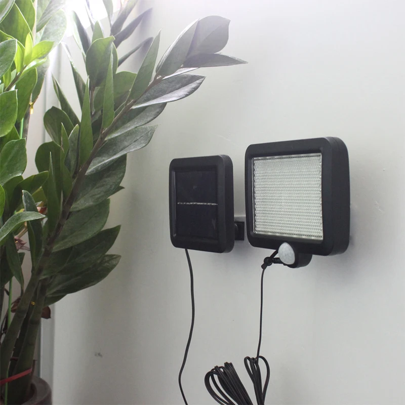 

56 LED Solar Power PIR Motion Sensor Wall Light Outdoor Garden Waterproof Lamp