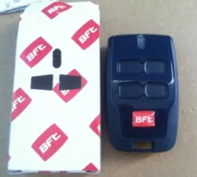 

for BFT Mitto 4 B RCB04 Button 433 MHz Remote Control Transmitter Garage Gate Opener