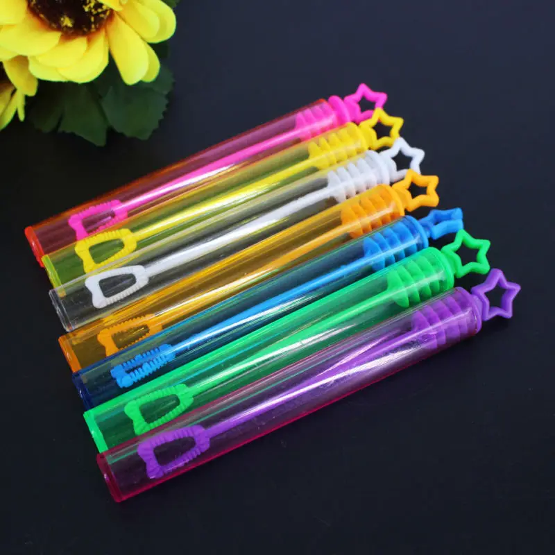 10pcs Colorful Kids Magic Bubble Wand Blower Stick Summer Outdoor Party Fun Toys 10pcs Colorful Kids Magic Bubble Wand Blower Stick Summer Outdoor Party Fun Toys