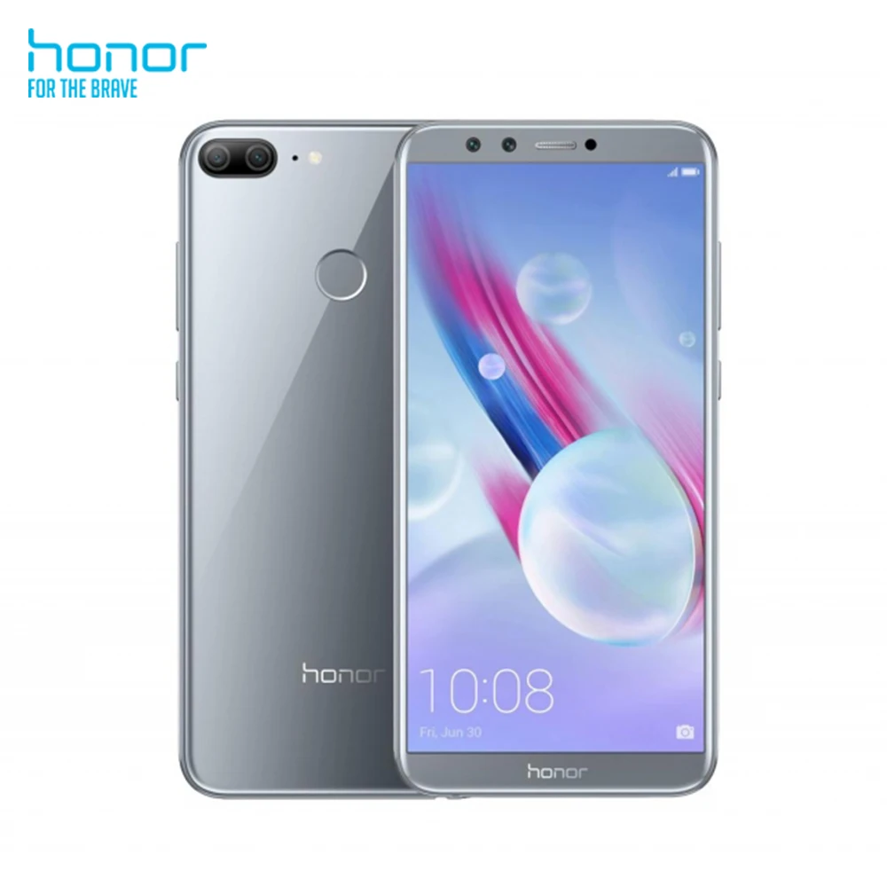 Honor 9 Lite 3 ГБ ОЗУ 32 Гб ПЗУ Hi-Silicon четырехъядерный 5,65 дюймов 13 МП смартфон 2160x1080 пикселей Android 8,0 серый мобильный телефон