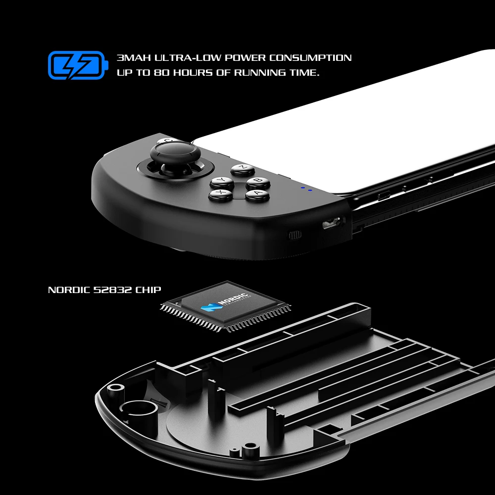 GameSir G6 мобильный игровой Touchroller беспроводной контроллер с ультратонким 3D джойстиком G-Touch технология для iOS для игр PUBG