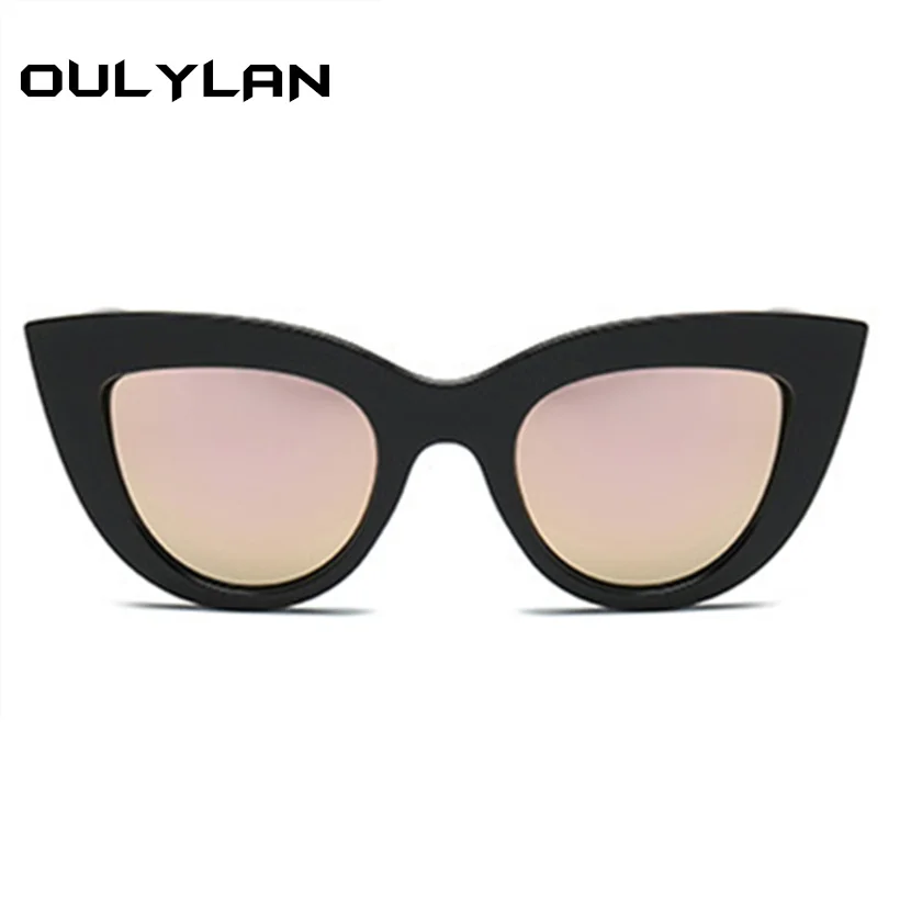 Oulylan Cat Eye Sunglasses Women Luxury Gradient Sun Glasses Female Brand Designer Cateyes Eyewear Shades for Ladies